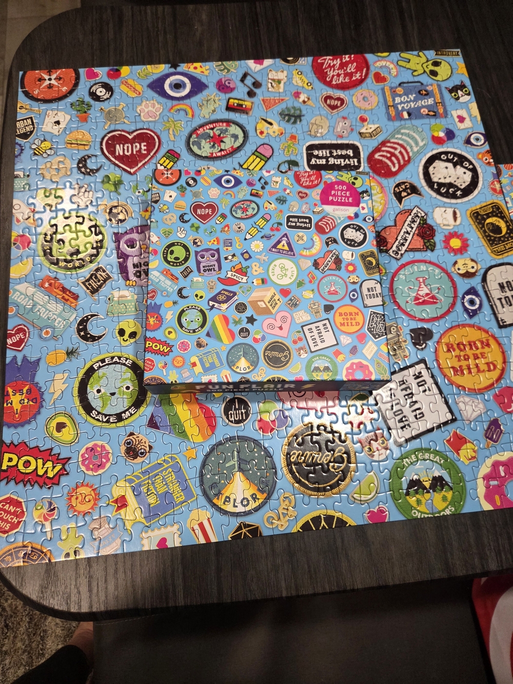 Galison Flair 500-Piece Jigsaw Puzzle